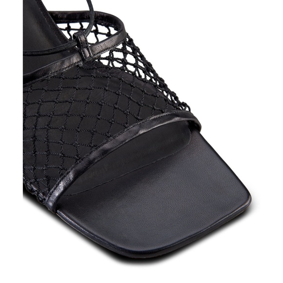 FRAME Le Adelaide Crochet Lace Up Sandal Sz 38.5 - Picture 4 of 11